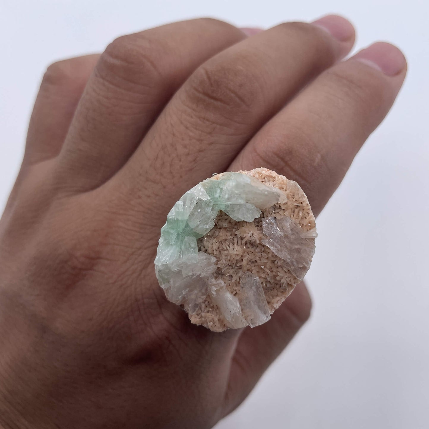 The Whisper of the Emerald City Ring(Handmade One of a Kind)