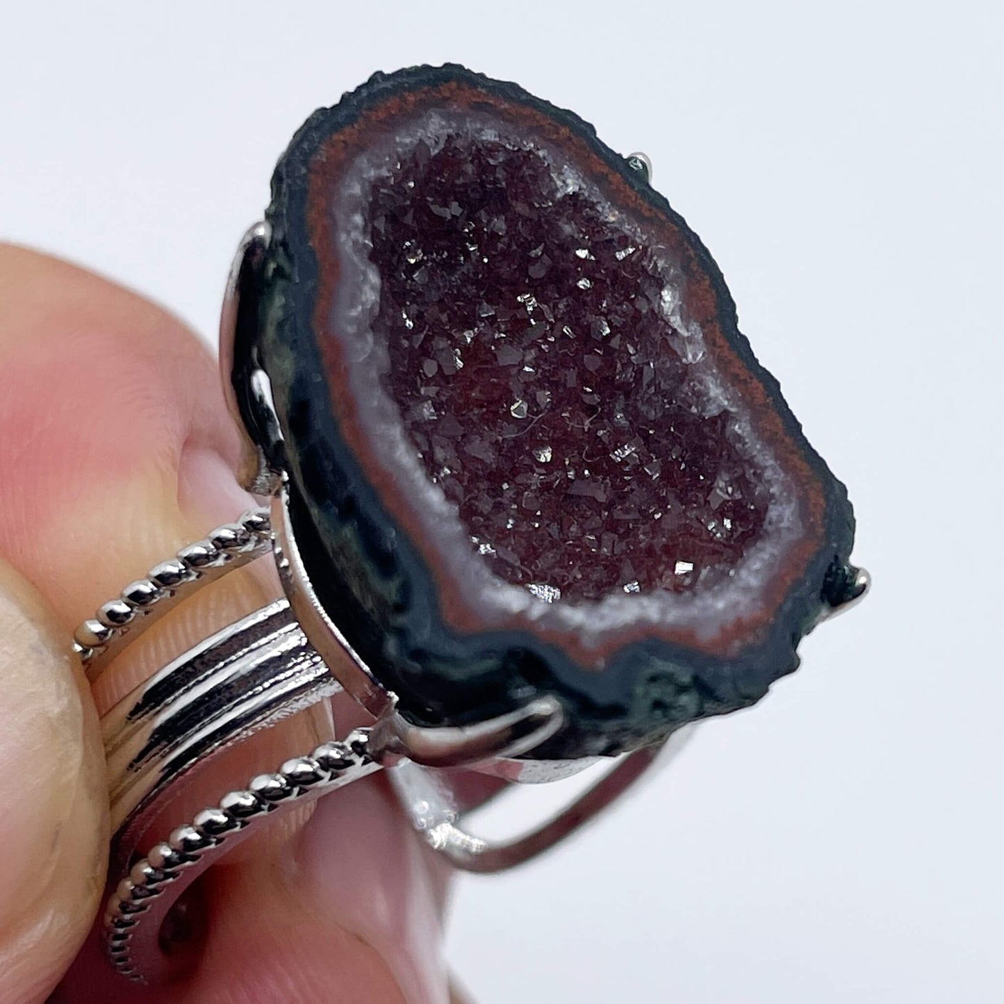 Prayer in Red Grotto