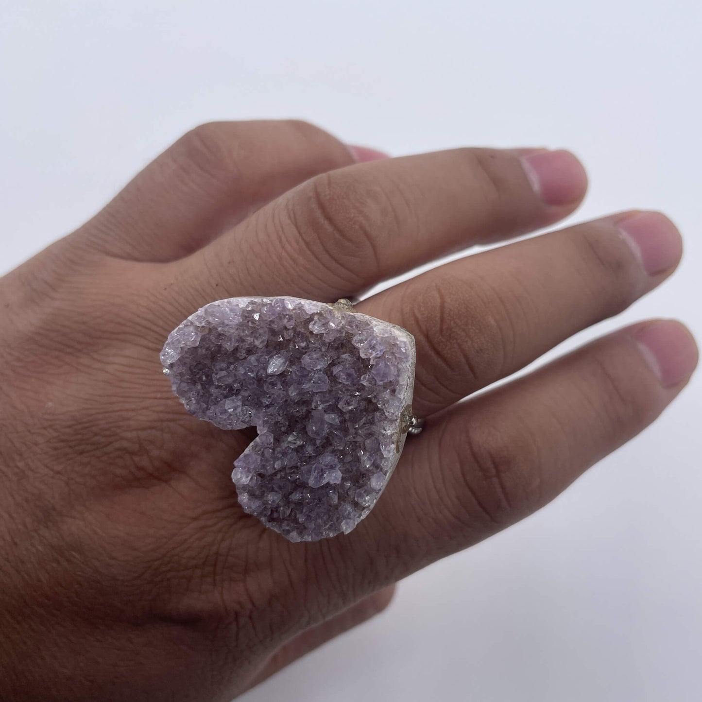 Love Language Crystal Heart（Handmade One of a Kind）