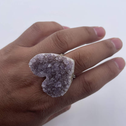 Love Language Crystal Heart（Handmade One of a Kind）