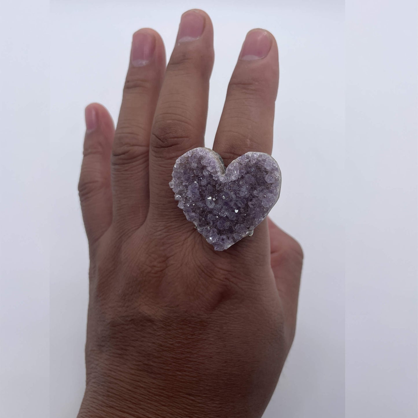 Love Language Crystal Heart（Handmade One of a Kind）