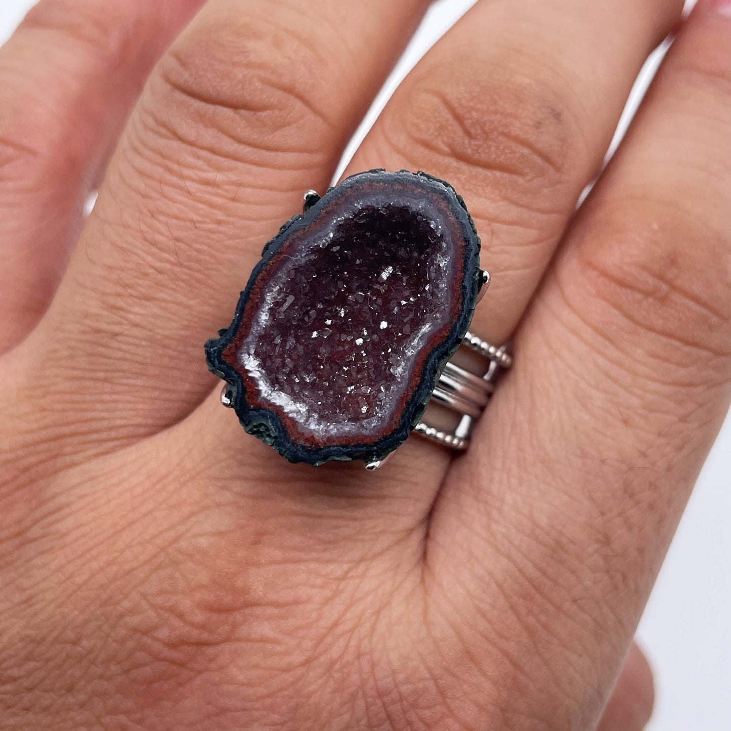 Prayer in Red Grotto