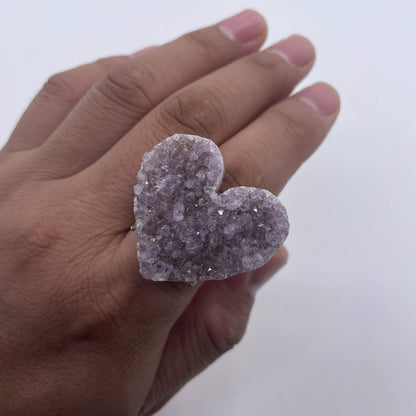 Love Language Crystal Heart（Handmade One of a Kind）