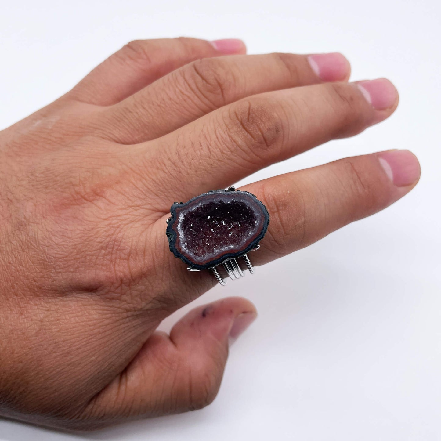 Prayer in Red Grotto