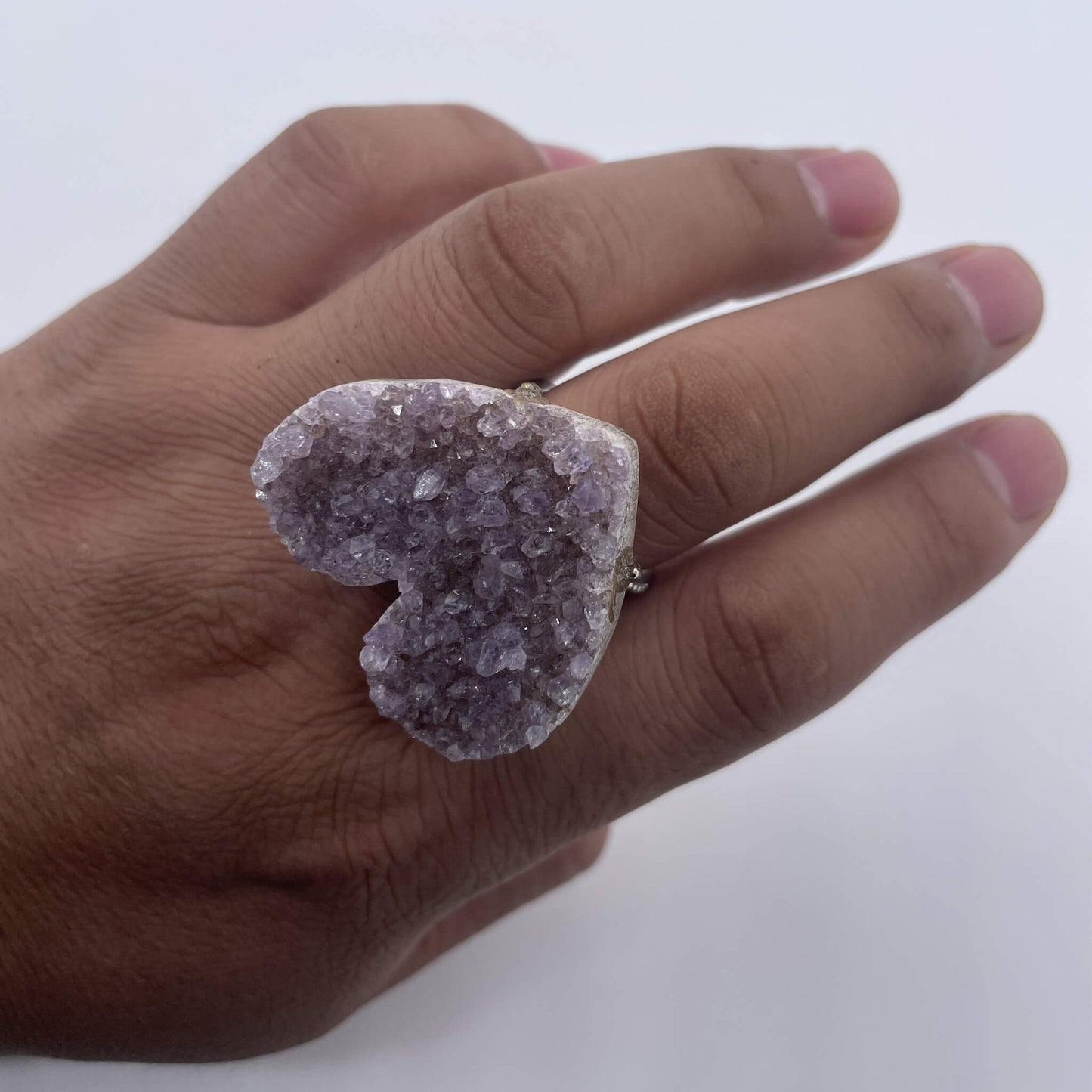 Love Language Crystal Heart（Handmade One of a Kind）