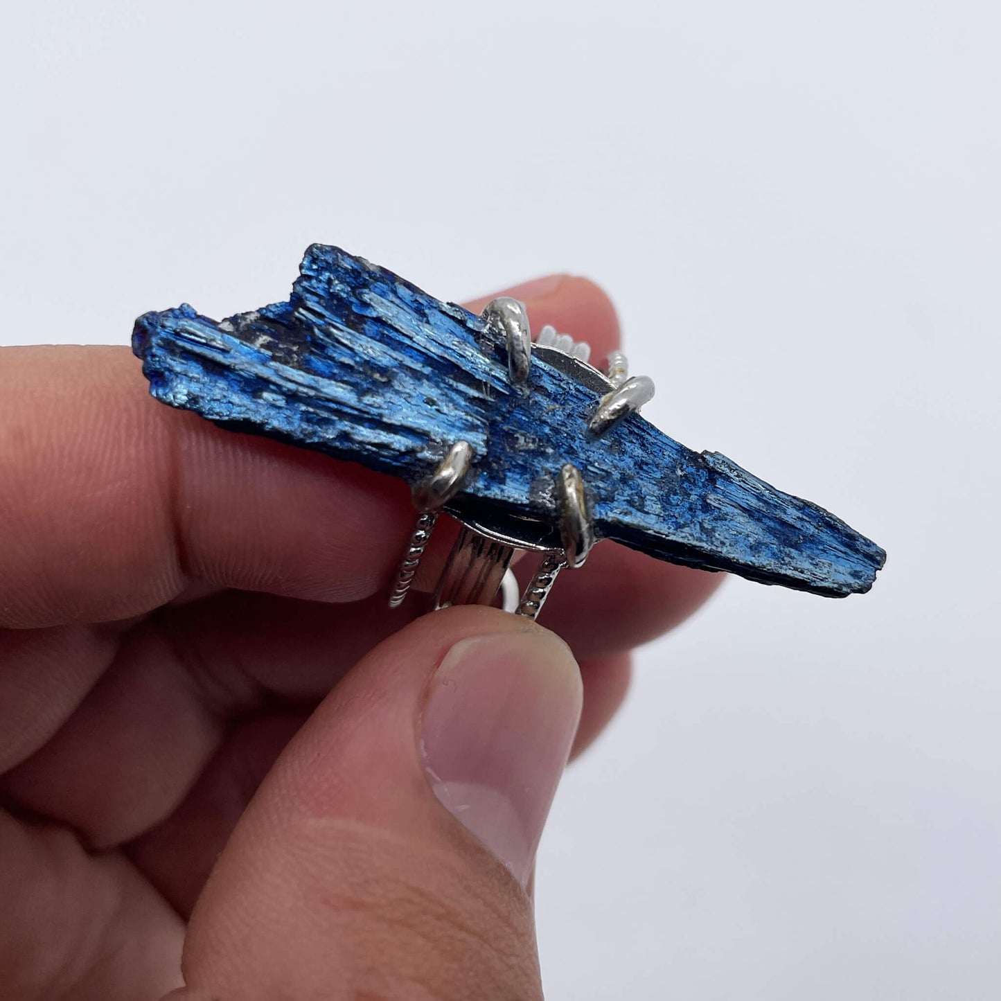 Azure Spirit Wing · Ring of Awakening（Handmade One of a Kind）
