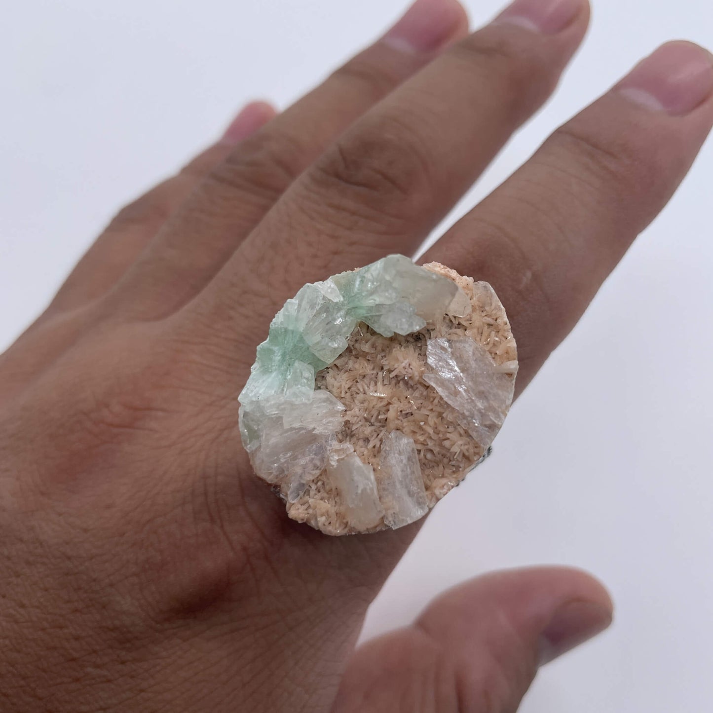 The Whisper of the Emerald City Ring（Handmade One of a Kind）