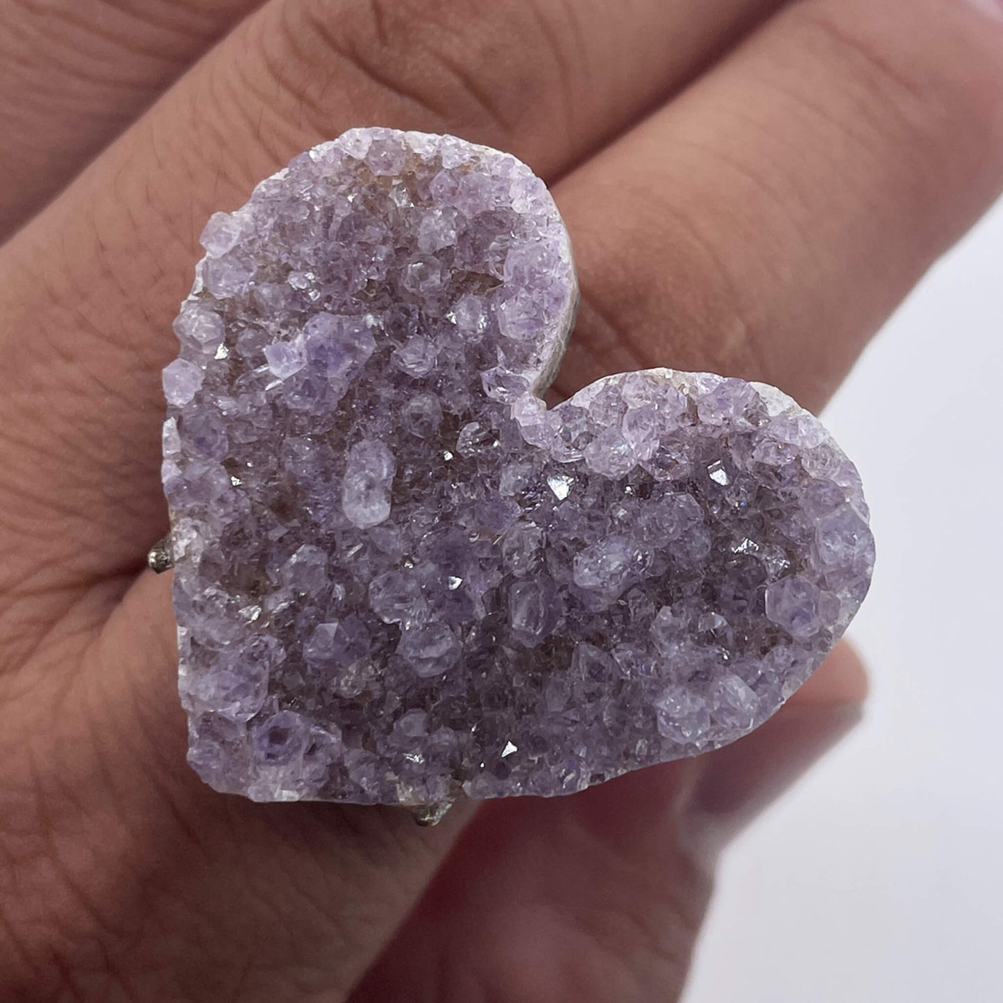 Love Language Crystal Heart（Handmade One of a Kind）