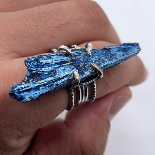 Azure Spirit Wing · Ring of Awakening（Handmade One of a Kind）