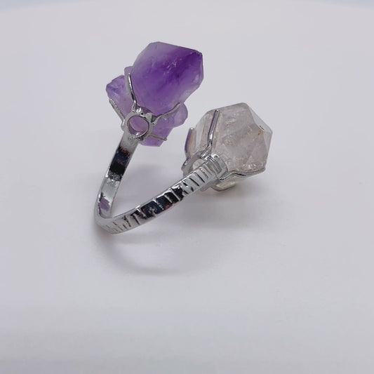 Amethyst Reflecting Snow（Handmade One of a Kind）