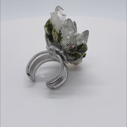 Crystal Cluster Telepathy（Handmade One of a Kind）